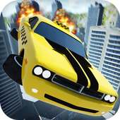 Flying Crazy Taxi Simulator