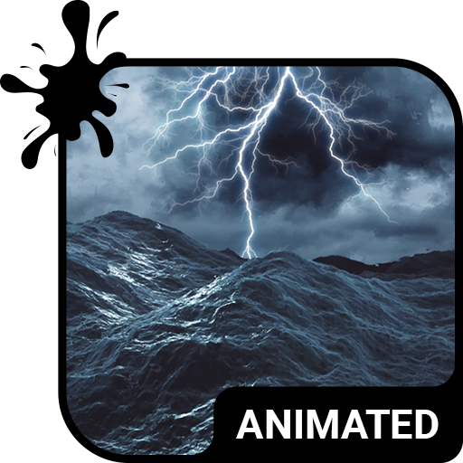 Stormy Sea Animated Keyboard   Live Wallpaper icon