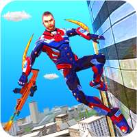 SuperHero Stickman Fight vs Gangster War Mafia