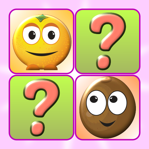 Mem Fruits znajdź pary obrazów icon