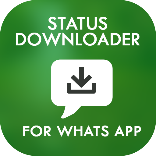 Status downloader for whatsapp app icon