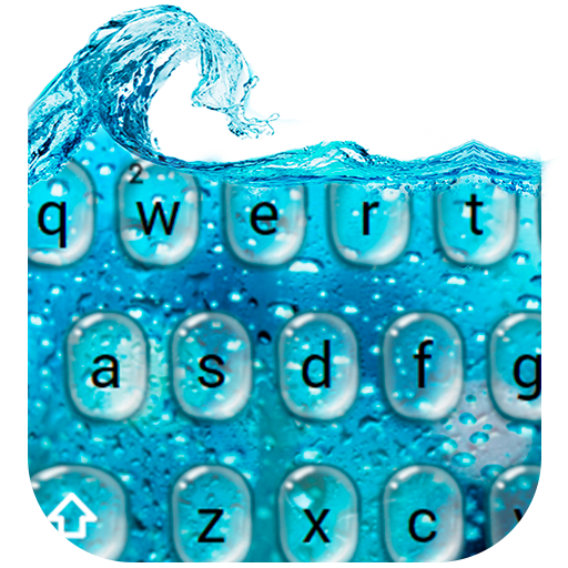 Glass Water Keyboard icon