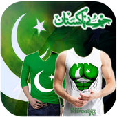 Pakistan Flag Shirts 14 August Photo Editor icon