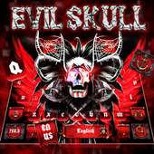 Red Evil Skull Keyboard on 9Apps