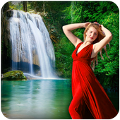 Live Waterfall Photo Frames icon