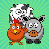 Old animal farm icon