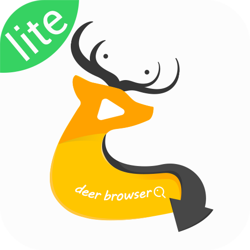 Deer Browser Lite: Free, Light &amp; Safe Browser 📺 आइकन