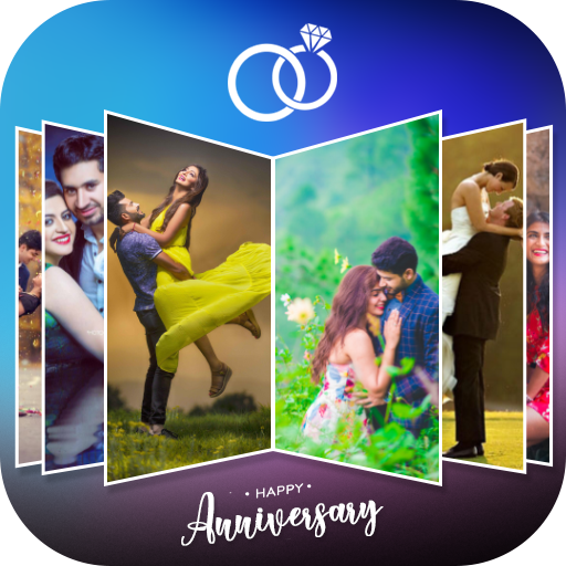 Anniversary Video Maker with Music icon