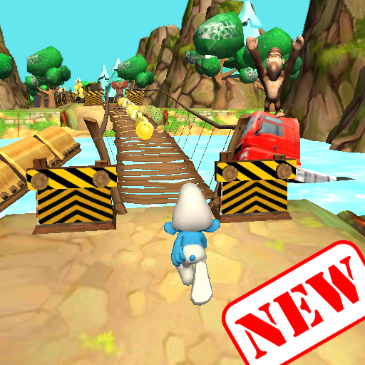 Subway Smurf Dash - Jungle Run Adventure icon