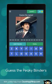 Guess the Peaky Blinders screenshot 10