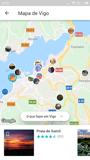 Vigo Guia de viagem com mapa screenshot 4