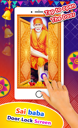Sai Baba Door Lock Screen screenshot 2