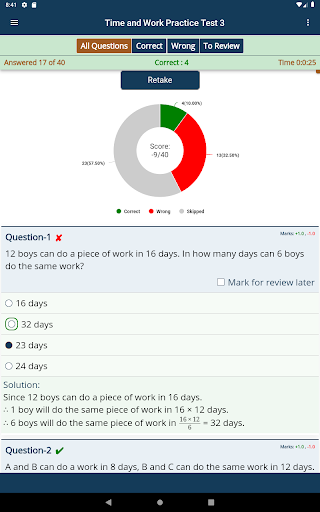 Aptitude Practice Tests By Chapter screenshot 15