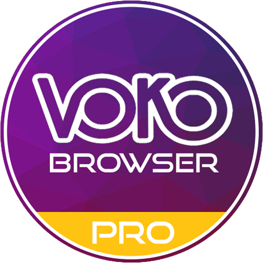 VOKO Web Browser PRO - Discover the Web أيقونة
