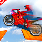 Spiderman Bike Racing Stunt Master icon