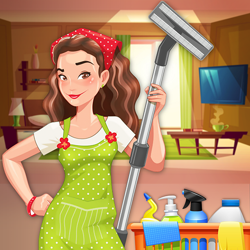 Messy House Cleaning - Home Cleaning Activities icon