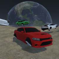 Space Car Charger Drag Racing Drift Simulator Game