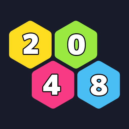 2048 Hexagon icon