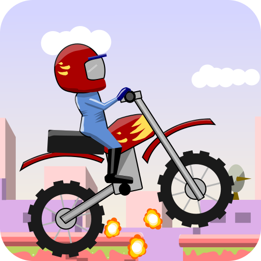 Flying Bike Race icon