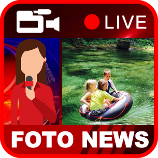 Live Report Media Photo Moments Breaking News Fun icon