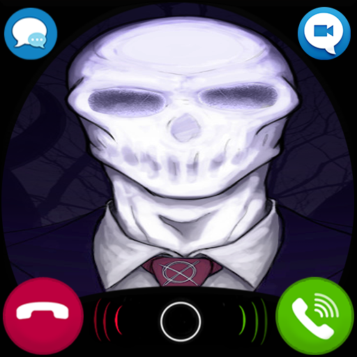Slender Man Video call icon