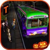 Halloween Party Bus Driver 3D icon