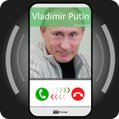 Vladimir Putin Prank Call - Scherzanruf am Telefon icon