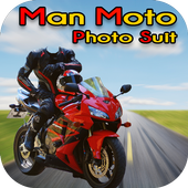 Men Moto Photo Suit icon