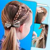 Hairstyles for girls - बाल शैली icon