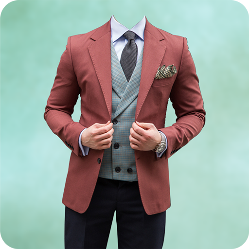 Man Casual Suit Photo Editor icon