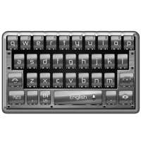 Dark Metal Keyboard Theme on 9Apps
