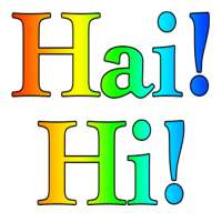 English Indonesian Rainbow Sticker For WhatsApp