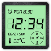 Alarm Clock Compass Flashlight icon