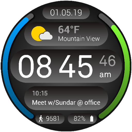 Hub Watch Face أيقونة