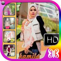 Hijab Jeans Selfie Camera