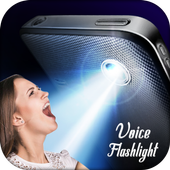 Voice Flashlight : Speak to Torch Light icon