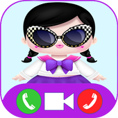 Lol Dolls Video Call &amp; Chat Simulator Prank icon
