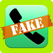 Fake call - call prank icon