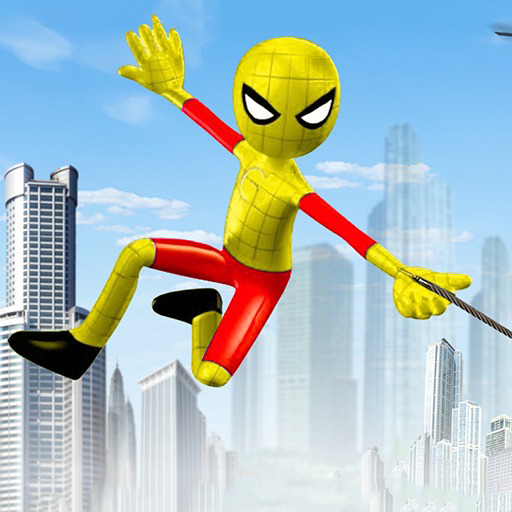 Rope Hero Spider: Flying Hero icon