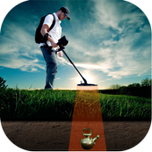 Gold &amp; Metal Detector Scanner icon