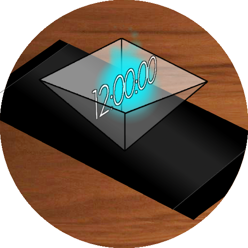 Hologram Clock icon