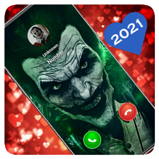 Joker Caller Screen Theme | Color Phone Flash icon