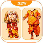 Krishna Dual Photo Suit أيقونة