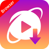 IAUP - Browser  &amp; Video MP3 Download أيقونة
