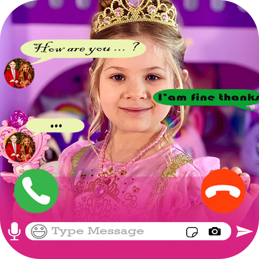 Like Daina - Roma and Nastya Fake Call and Chat icon