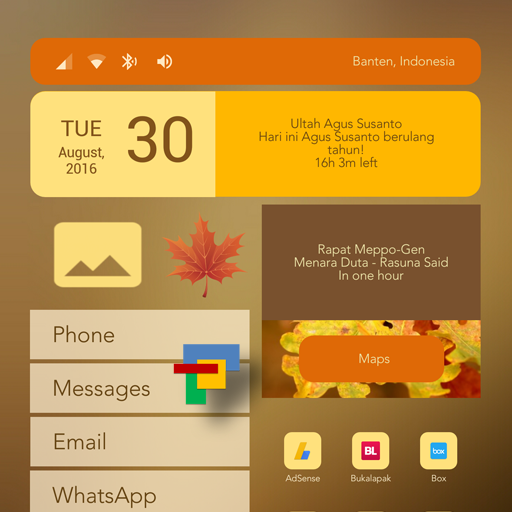 Autumn for Total Launcher icon