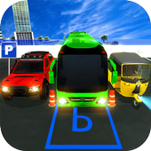 Extreme Bus Car driving simulator Parking:Ultimate icon