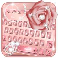 Gold Diamond Silk Keyboard Theme on 9Apps