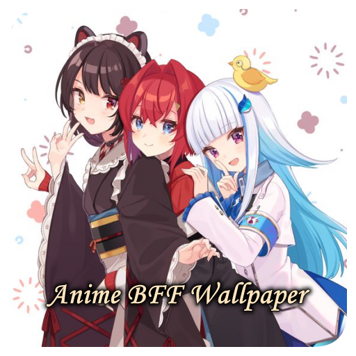 Cute Anime BFF Wallpapers icon