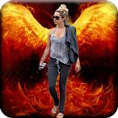 Fire Frame Photo Editor icon